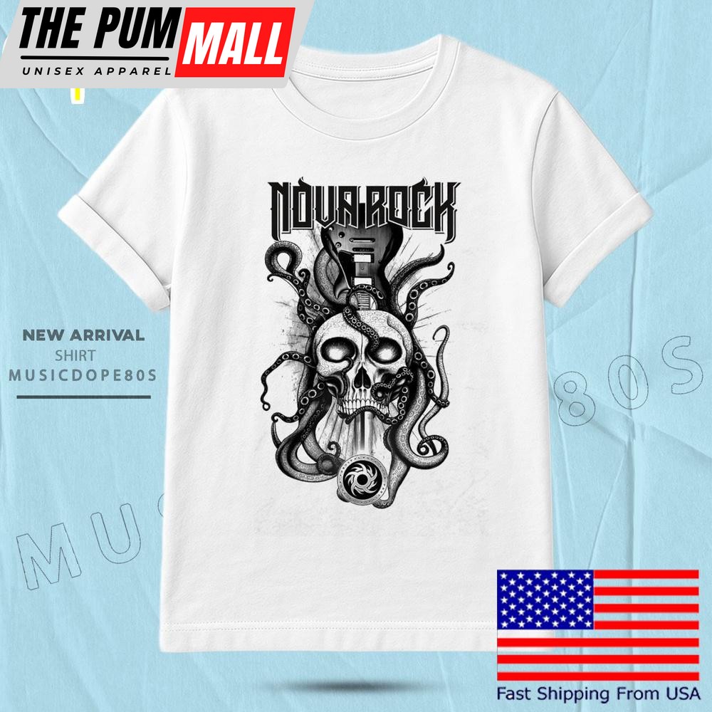 Nova Rock Sword Skull T Shirt
