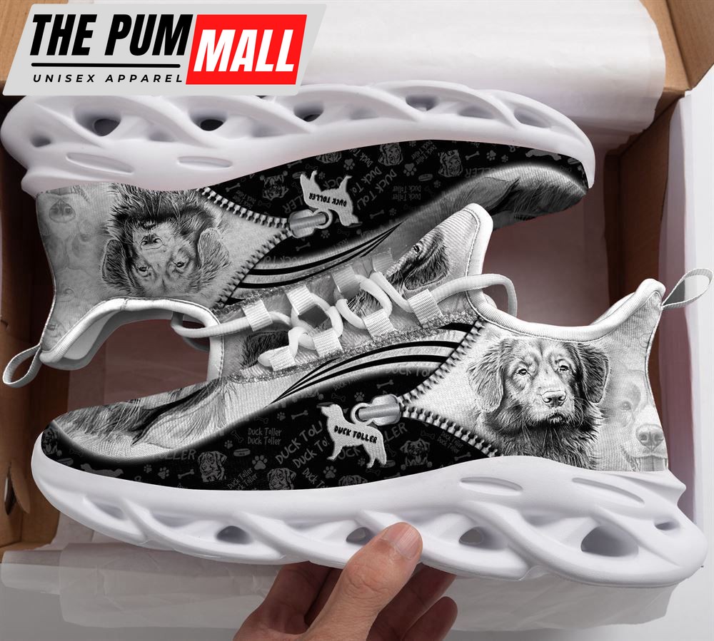 Nova Scotia Duck Tolling Retriever Sketch Max Soul Shoes For Women Men Kid, Gift For Dog Lover