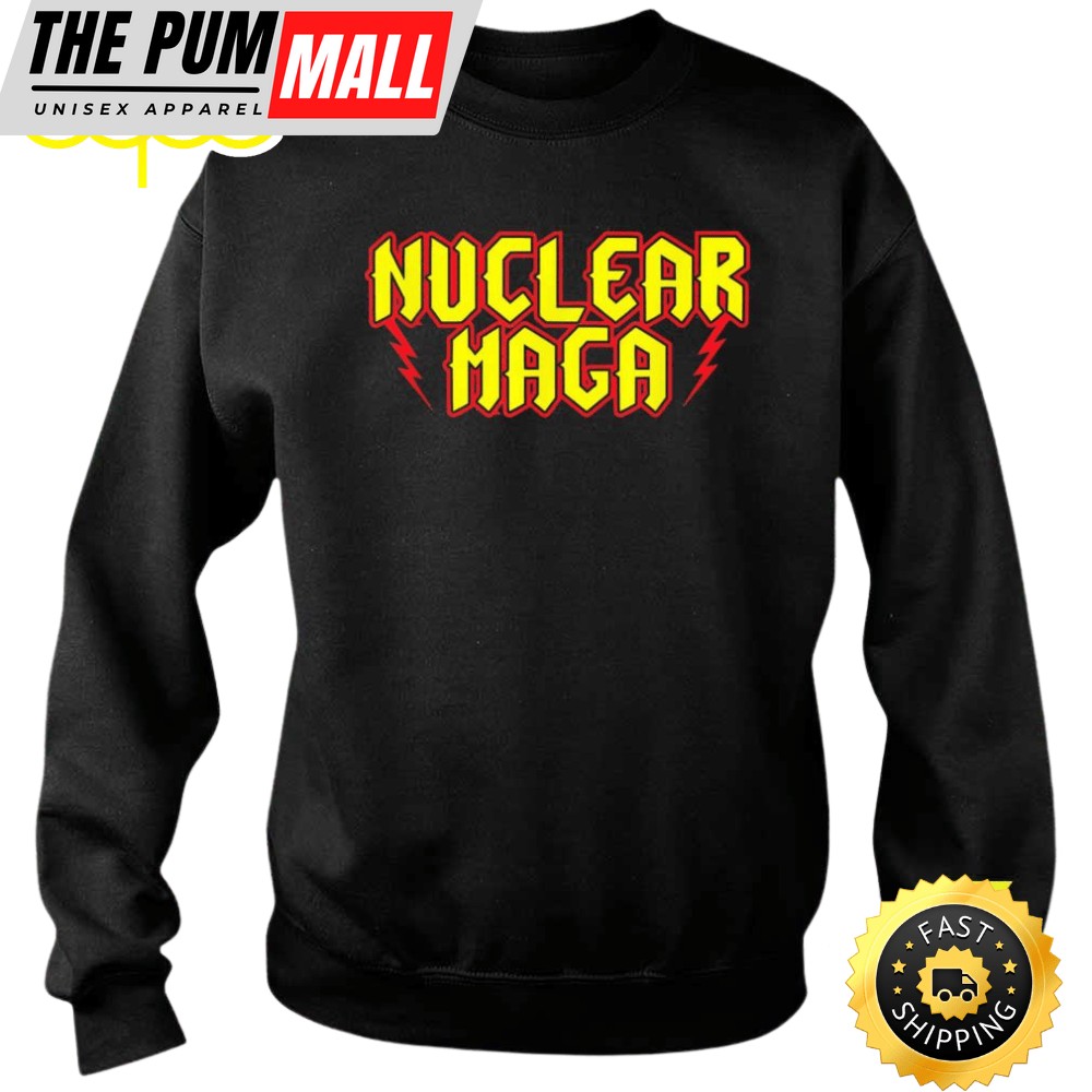 Nuclear maga as a band logo Sweatshirt