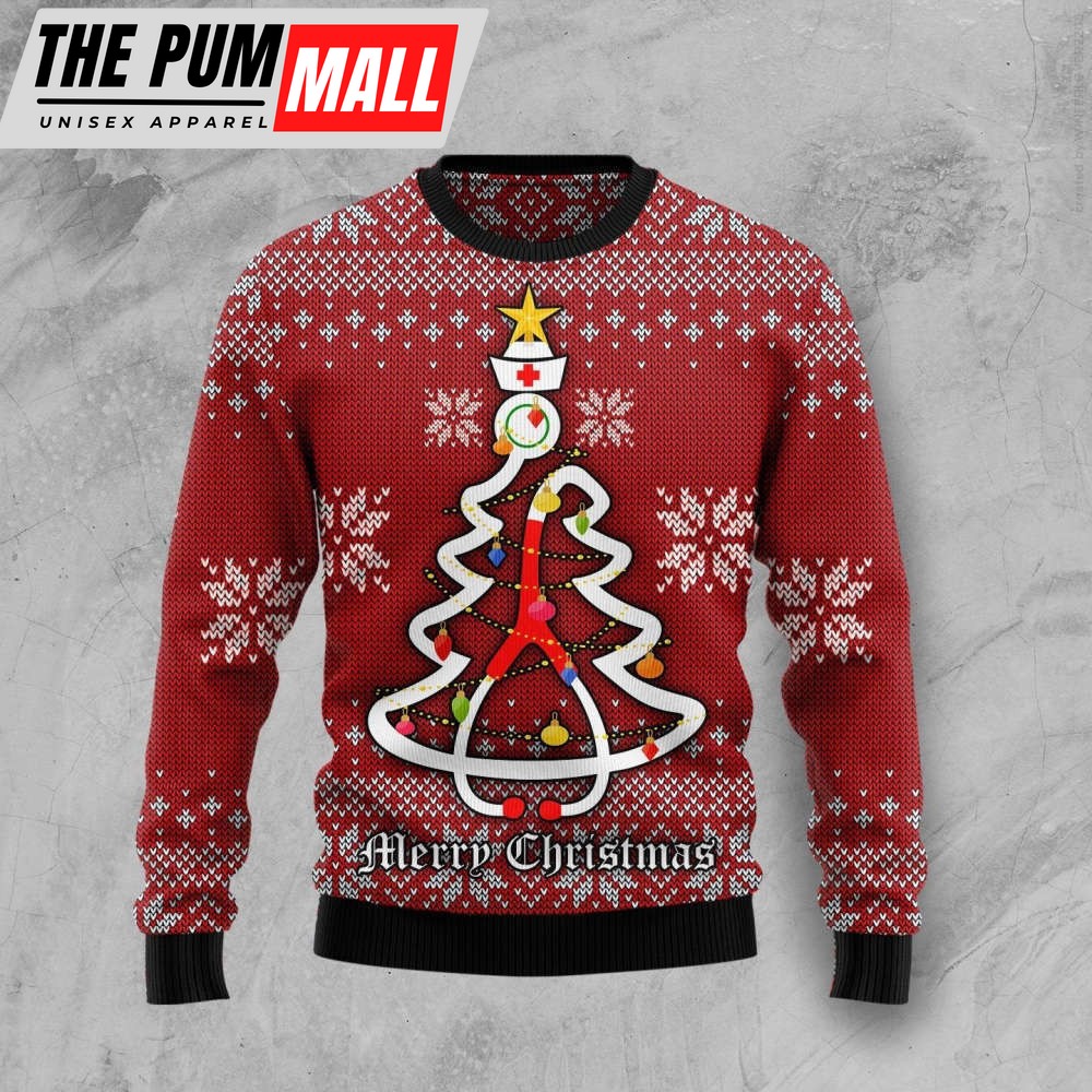 Nurse HT92406 Ugly Christmas Sweater – Noel Malalan Signature