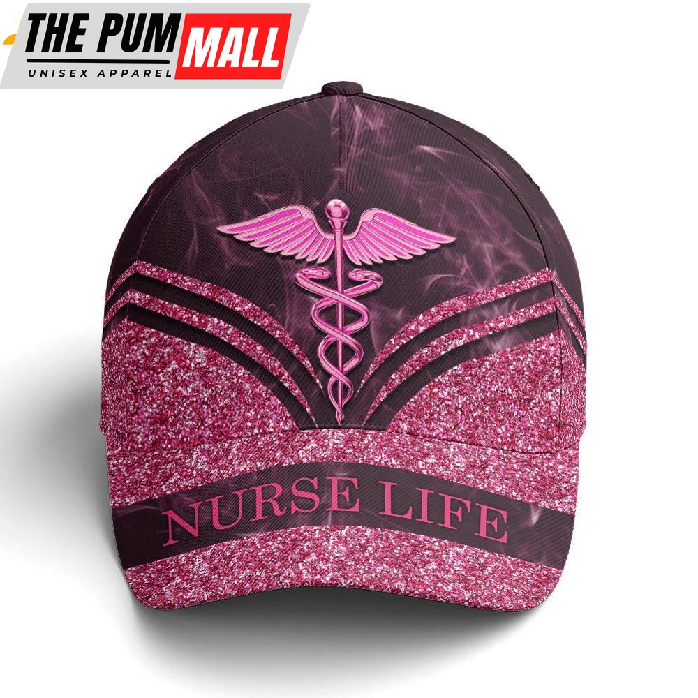 Nurse Life Pink Classic Baseball Cap
