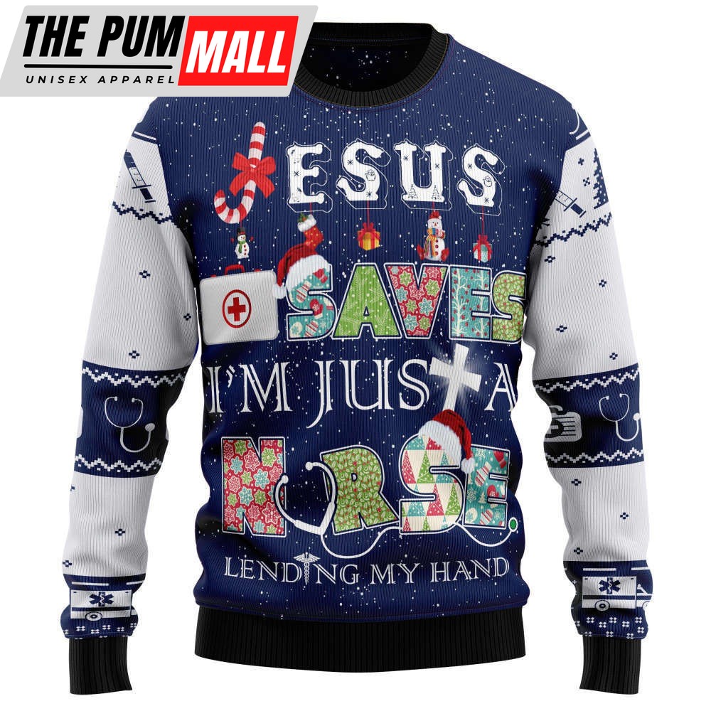 Nurse Life TG5114 Ugly Christmas Sweater – Noel Malalan Signature