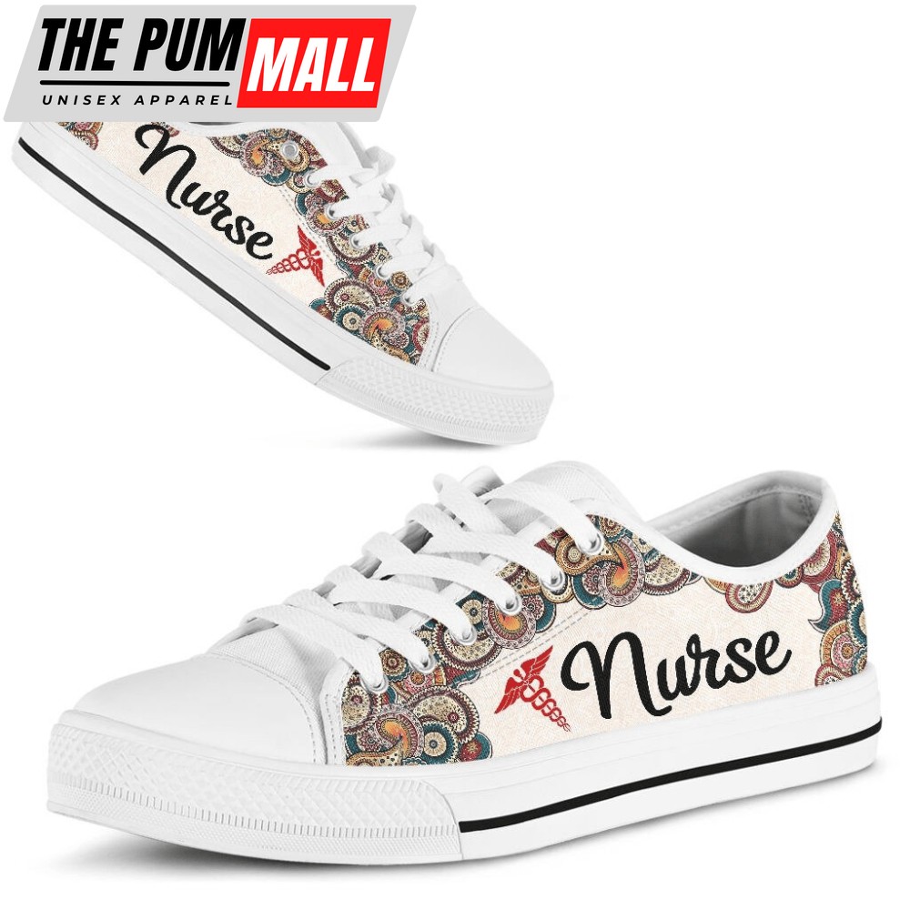 Nurse Love Nurse Low Top Shoes Sneaker TQ010062Sb – Trendy Footwear