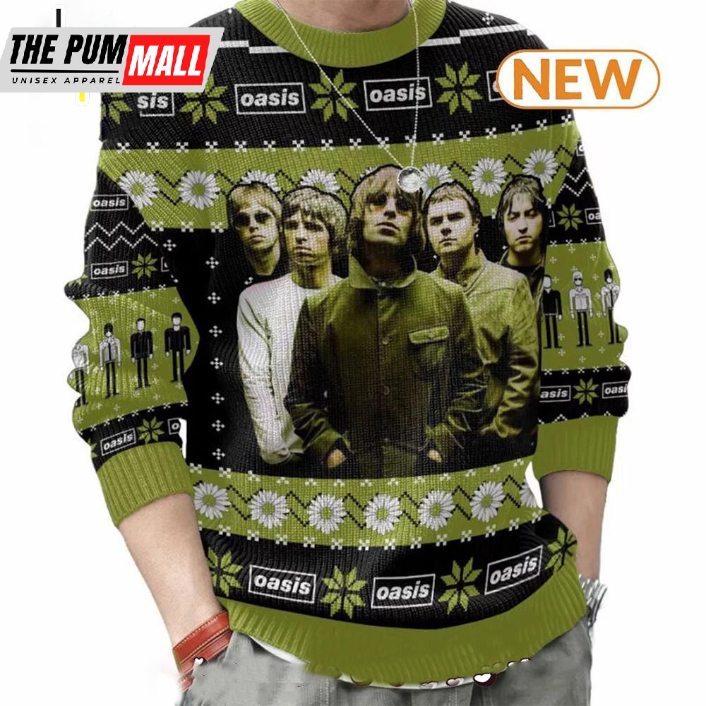 Oasis Ugly Christmas Sweater Shirt, Sweatshirt