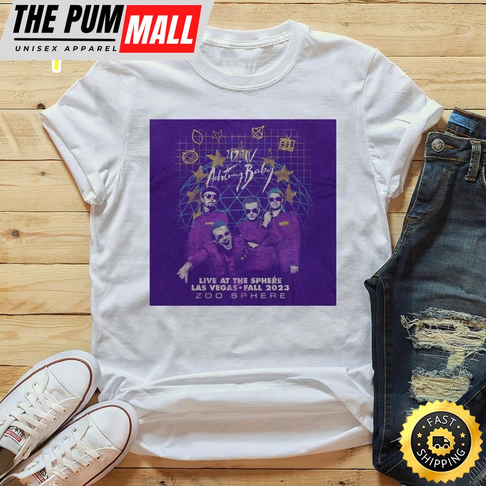 Oc U2 Uv Achtung Baby Tour 2025 Shirt