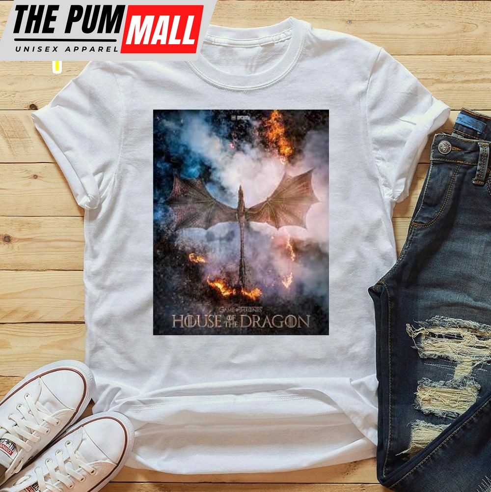 Official Concept Art Of Sunfyre The Name Given To This Dragon Of The Golden Tshirt