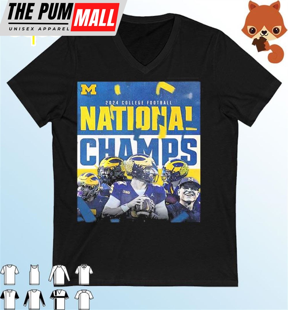 Official Congratulations To The 2025 College Football National Champions Are Michigan Wolverines Fooball Shirt