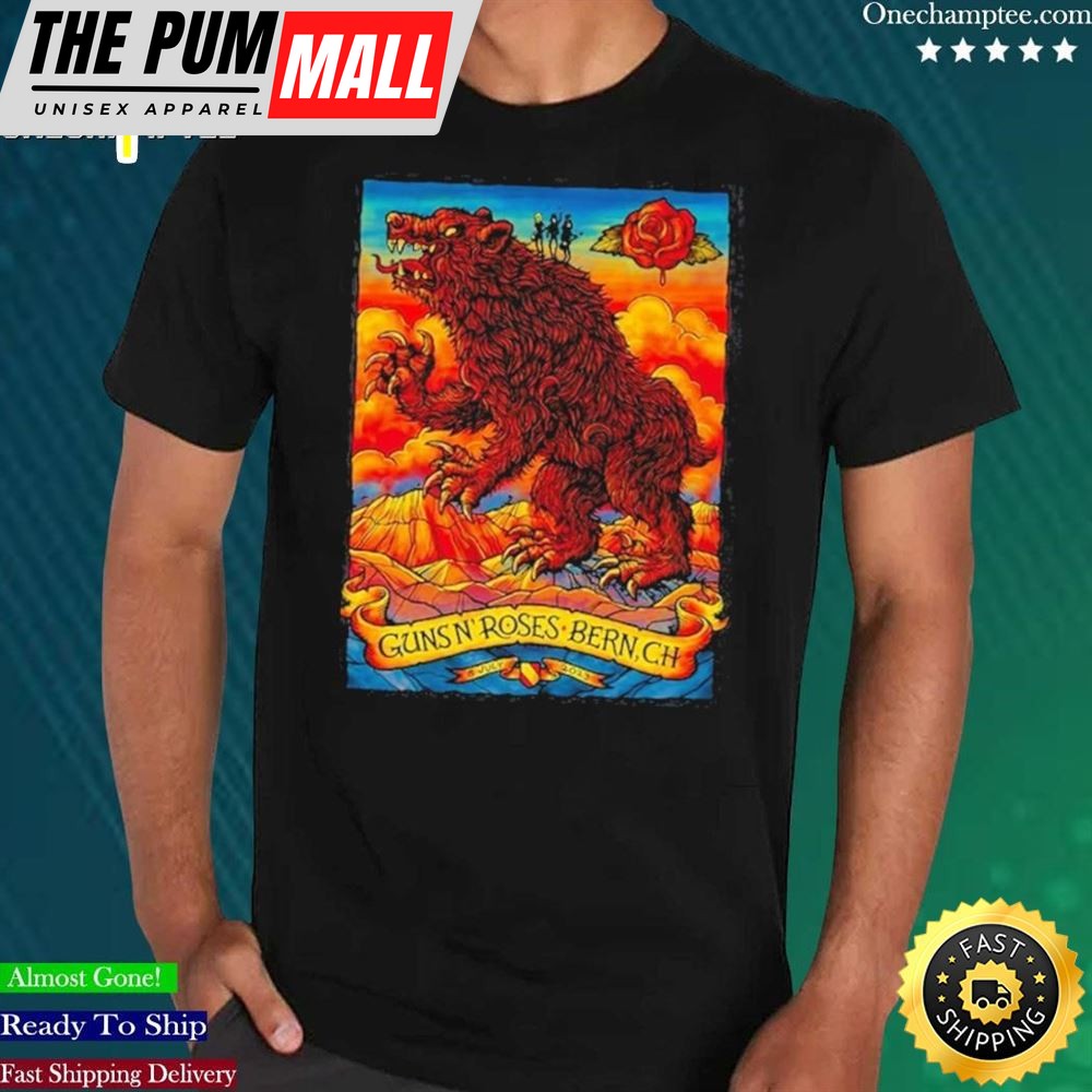 Official guns N Roses Event Bern, CH Tour 2025 Shirt