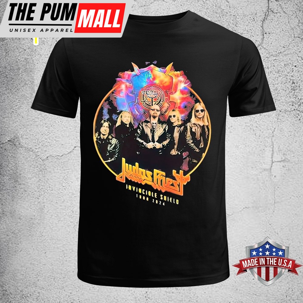 Official Invincible Shield Tour 2025 Judas Priest Music Band Unisex T-Shirt