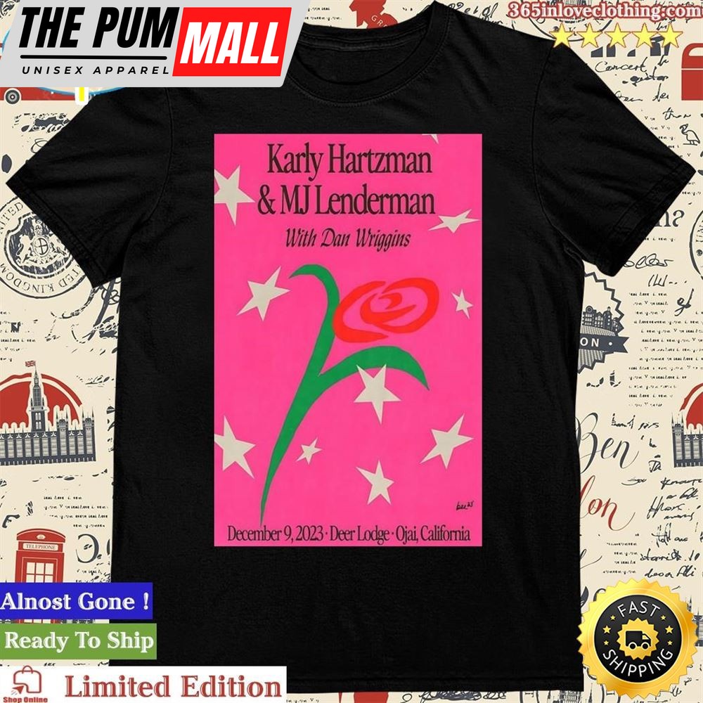 Official Karly Hartzman December 9, 2025 Ojai Ca Show Poster Shirt