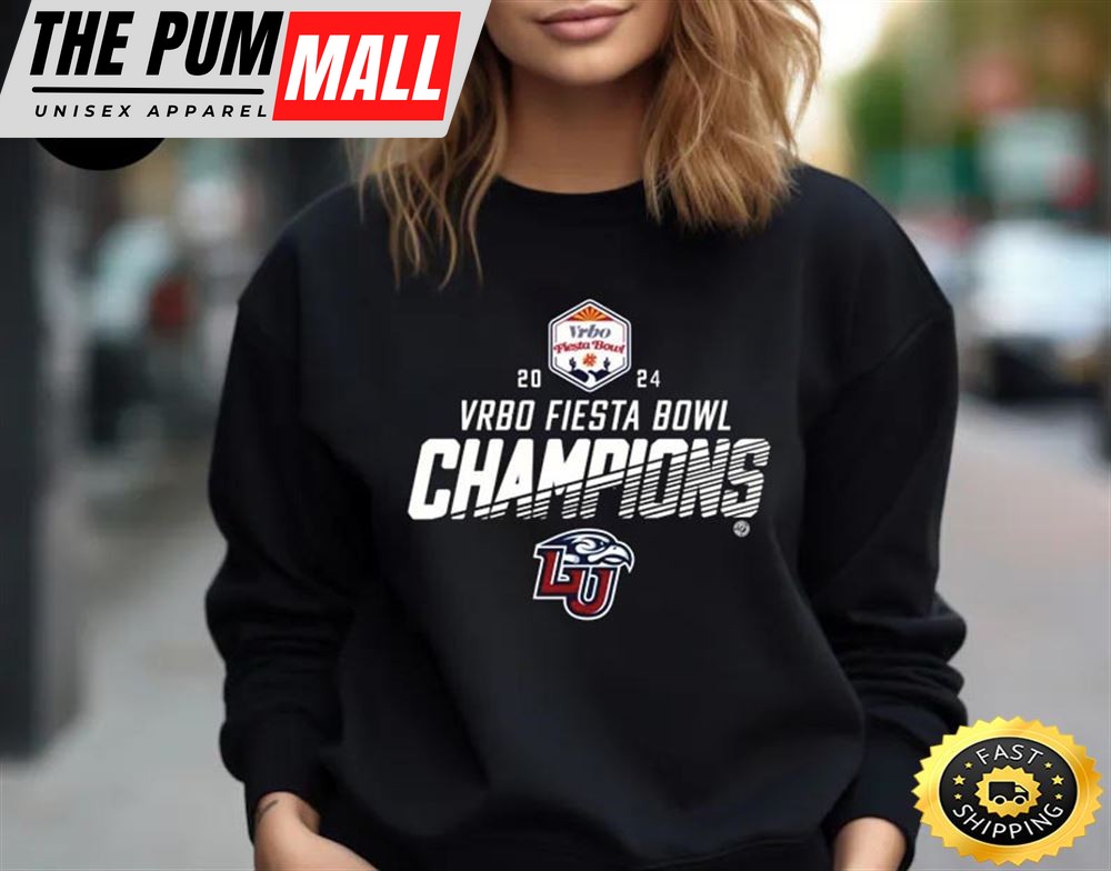 Official Liberty Flames 2025 Vrbo Fiesta Bowl Champions Unisex T-Shirt