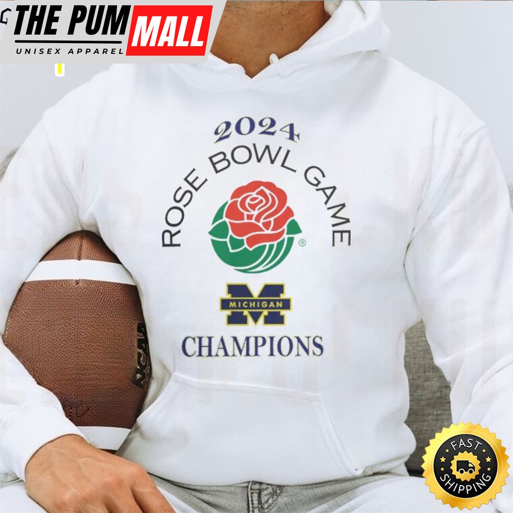 Official Michigan 2025 Rose Bowl Champions T Shirts
