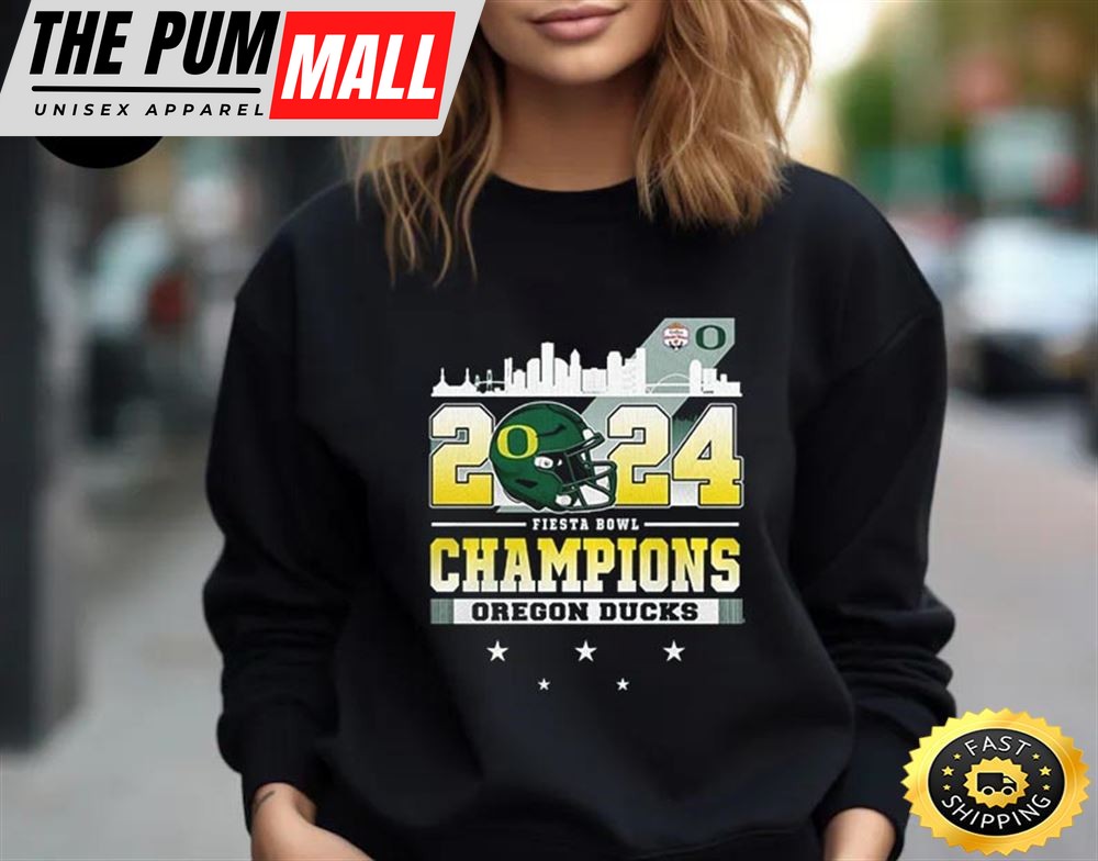 Official Oregon Ducks 2025 Fiesta Bowl Champions Unisex T-Shirt