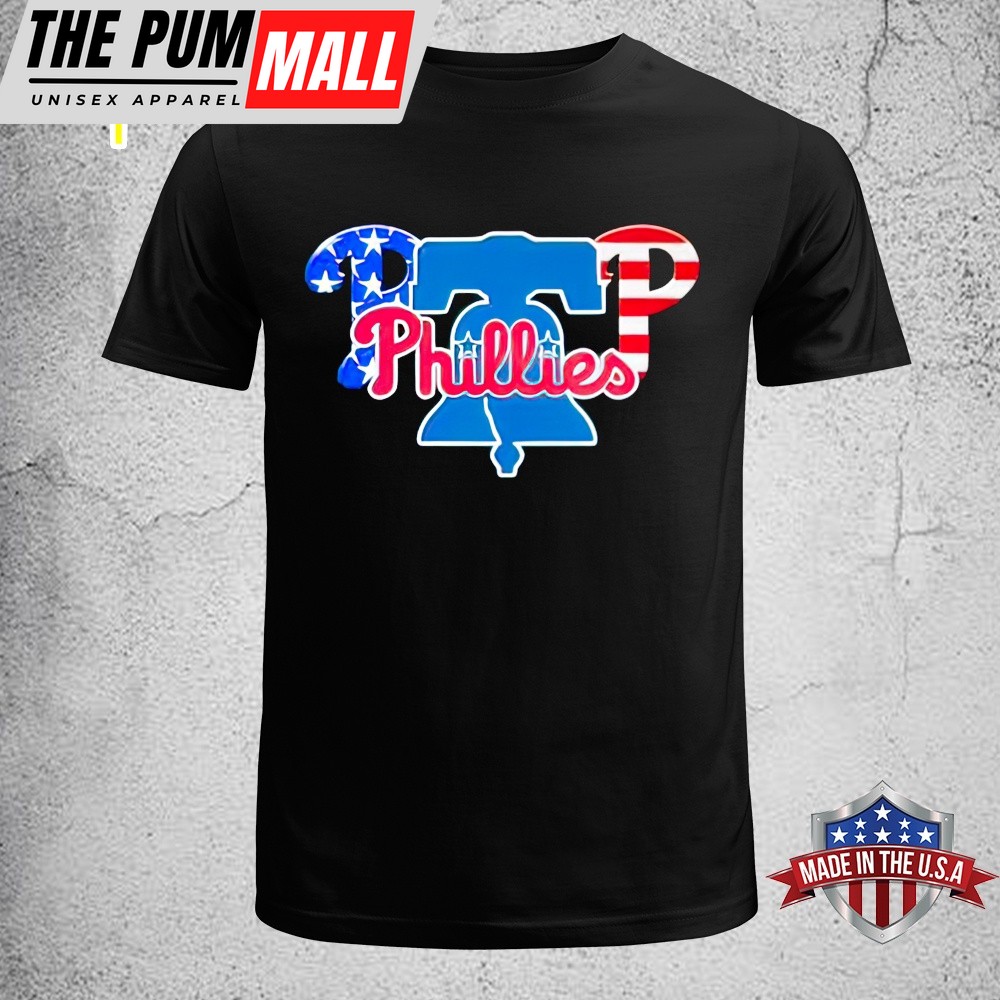Official Philadelphia Phillies Baseball Team Celebrating 4th Of July Unisex T-Shirt