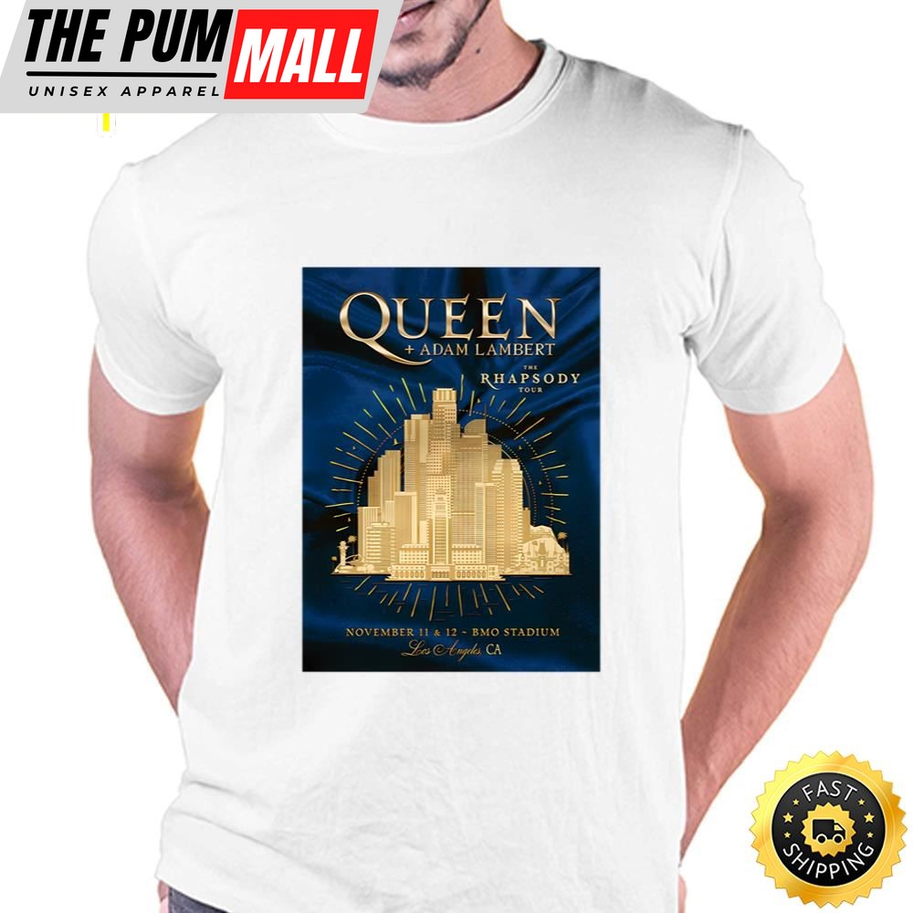 Official Queen And Adam Lambert The Rhapsody Tour 2025 Shirt