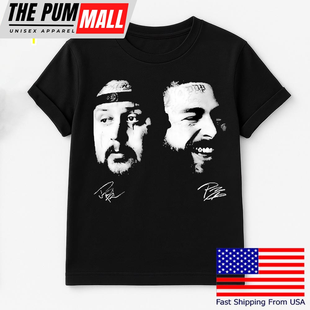 Official The Big Ass Stadium Tour 2025 Post Malone Jelly Roll T Shirt