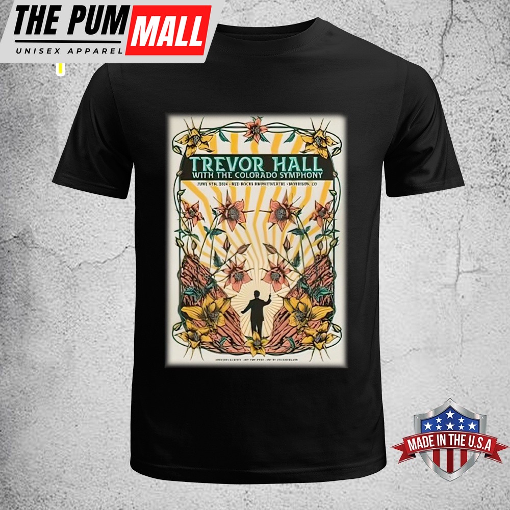 Official Trevor Hall Tour In Morrison, CO On June 9, 2025 Poster Unisex T-Shirt