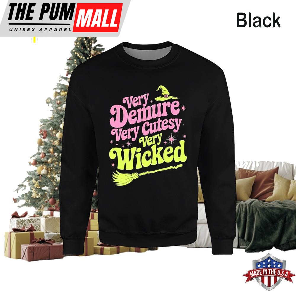Official Very Demure Very Cutesy Very Wicked T-Shirt, hoodie