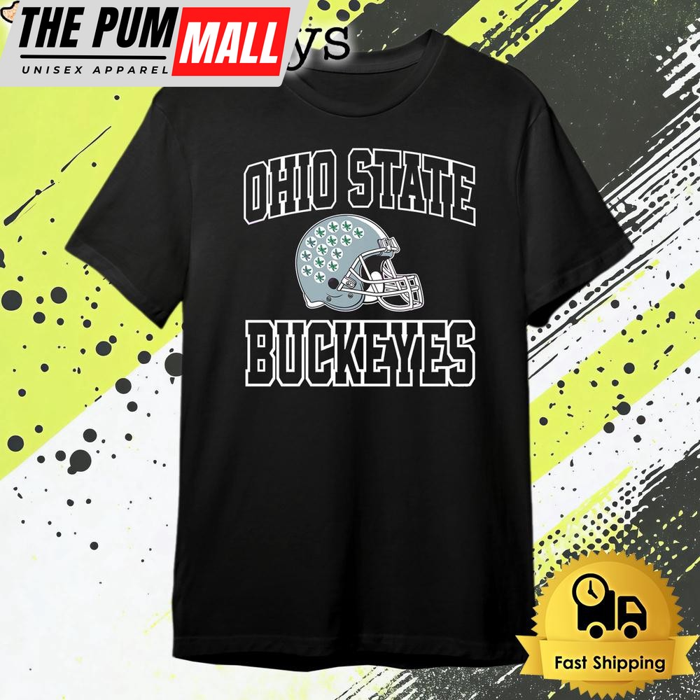 Ohio State Buckeyes Football Hetmet T Shirt