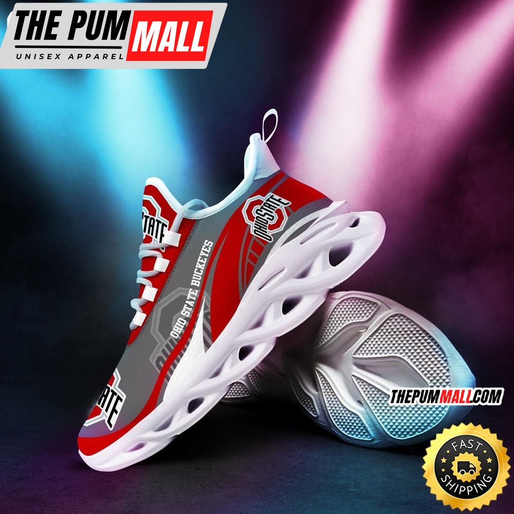 Ohio State Buckeyes Sneakers Max Soul Shoes Elevate Your Every Step