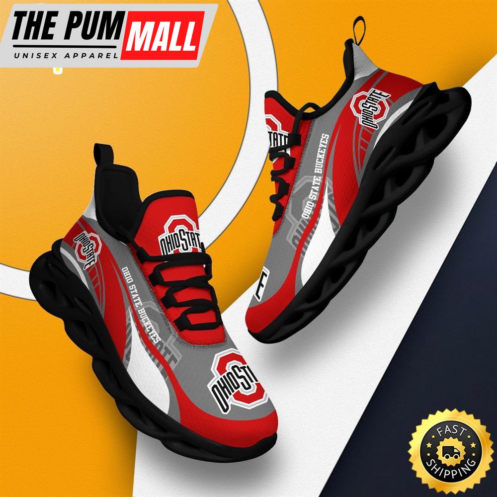 Ohio State Buckeyes Sneakers Max Soul Trending Summer