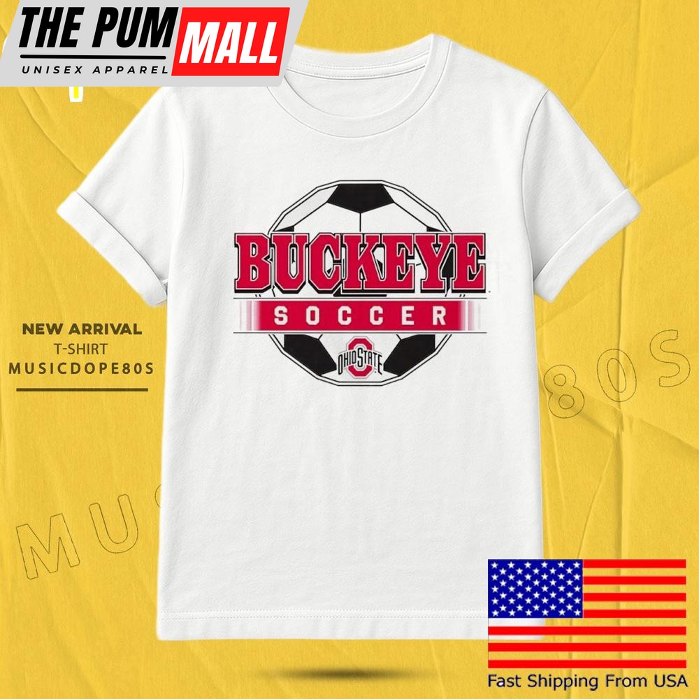 Ohio State Buckeyes Soccer Logo T Shirt