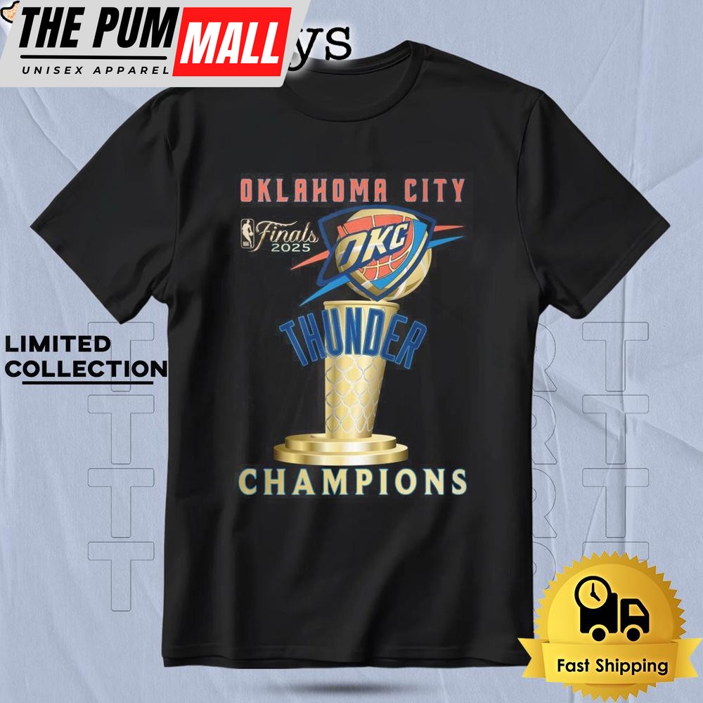 Oklahoma City Thunder Champions OKC Final 2025 T Shirt