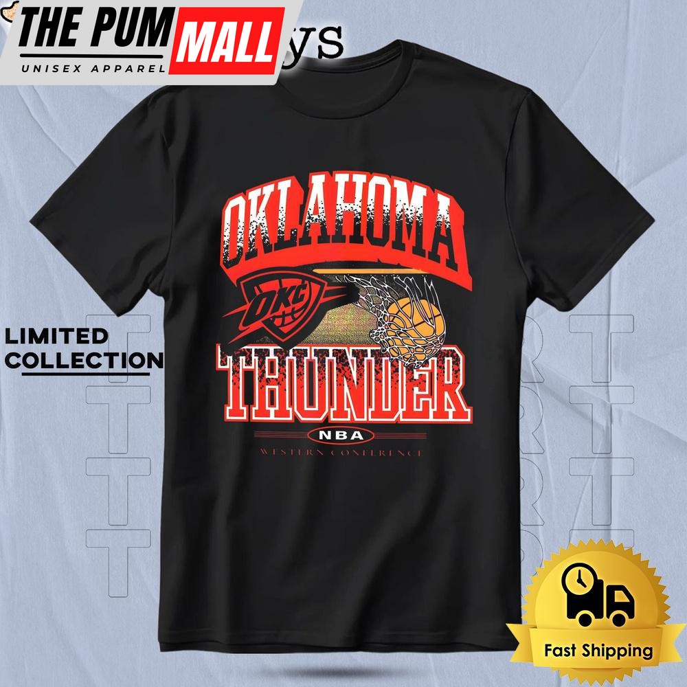 Oklahoma City Thunder City Edition Western Conference Slam Dunk T Shirt