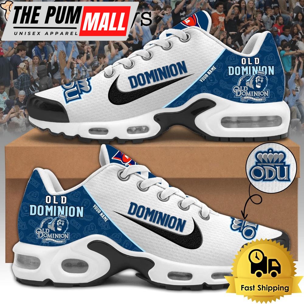 Old Dominion Monarchs Football Mascot Symbol Custom Air Max Plus Shoes