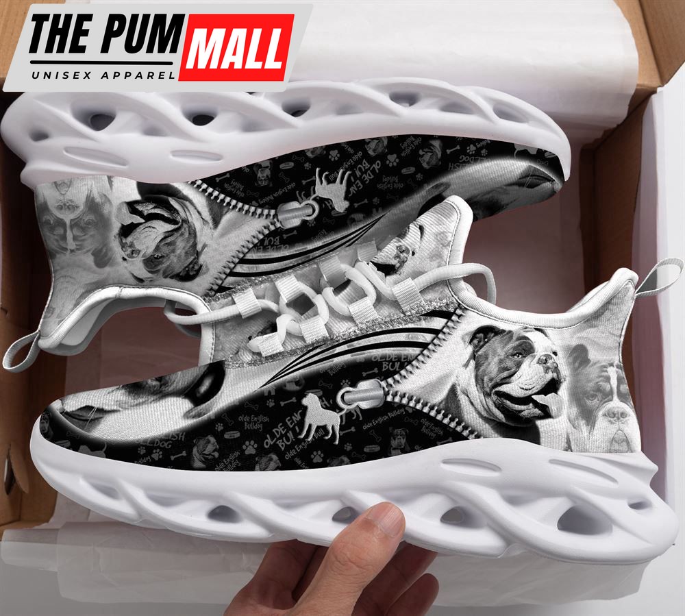 Olde English Bulldog Max Soul Shoes For Women Men Kid, Gift For Dog Lover