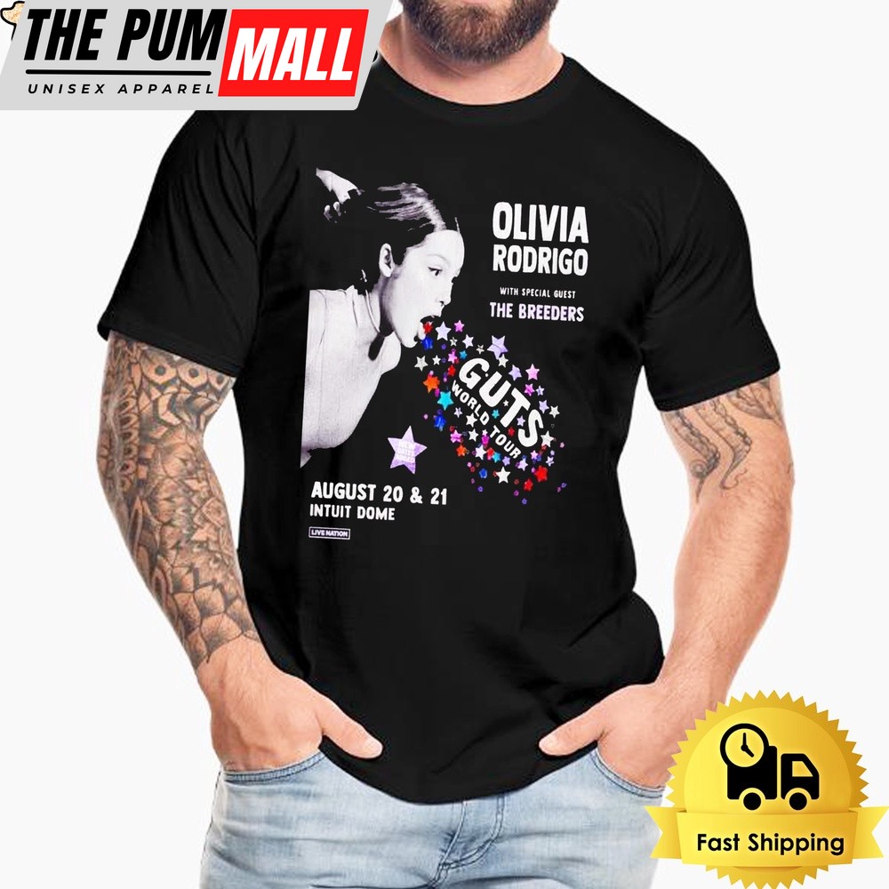 Olivia Rodrigo Aug 2024 Intuit Dome Inglewood CA Unisex T-Shirt
