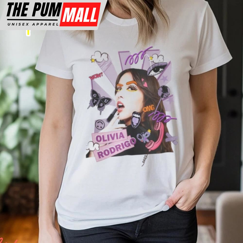 Olivia Rodrigo Concert Retro Vintage Merchandise Guts World Tour 2025 Shirt