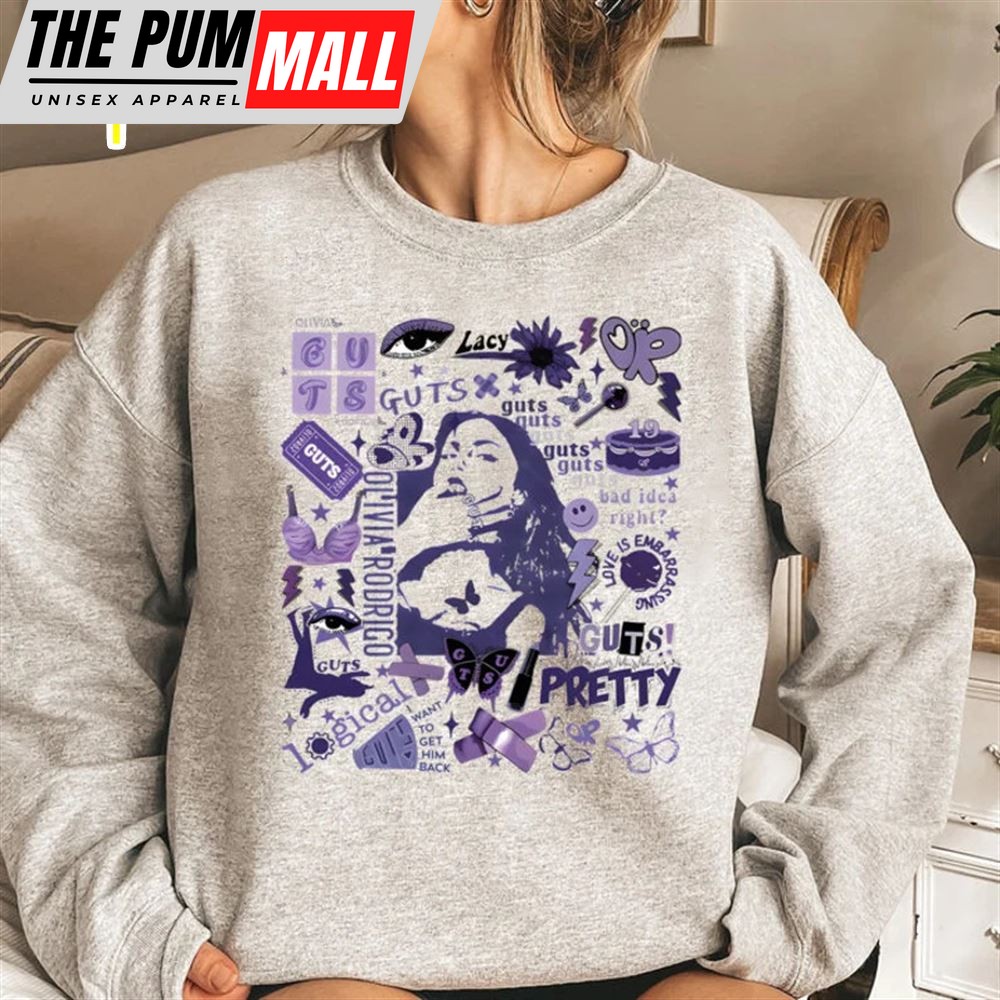 Olivia Rodrigo Guts Sweatshirt, Olivia Rodrigo Merch, Guts Tour 2025 Shirt