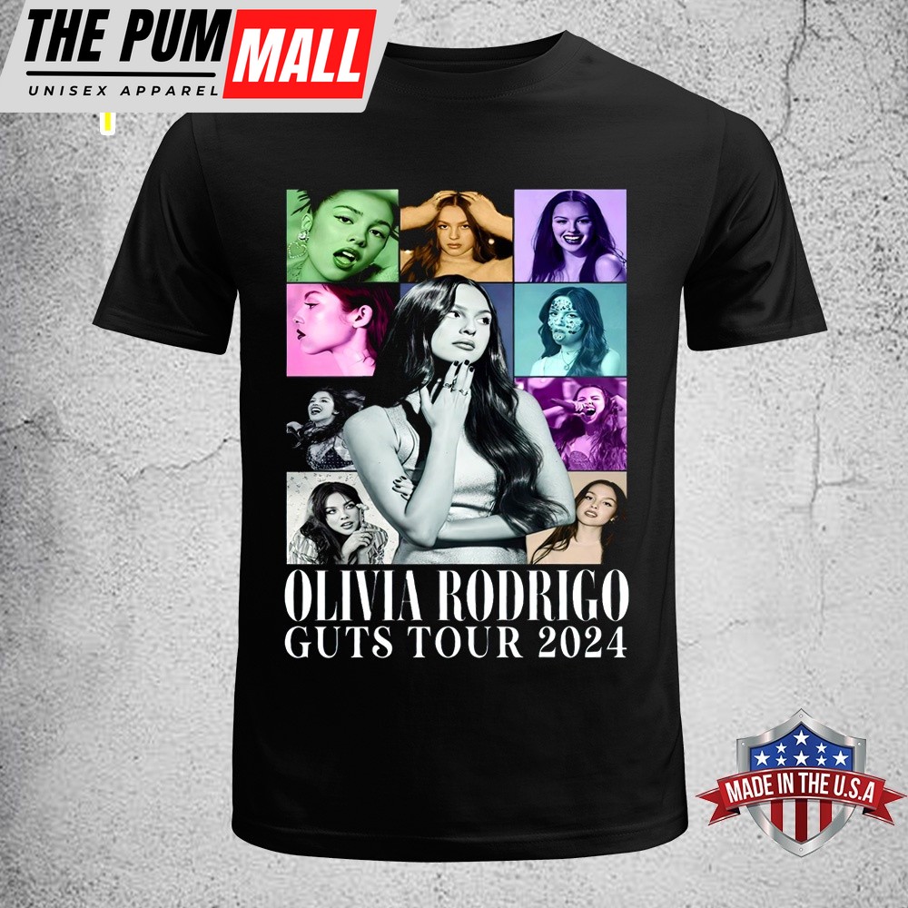 Olivia Rodrigo Guts World Tour 2025 Unisex T-Shirt