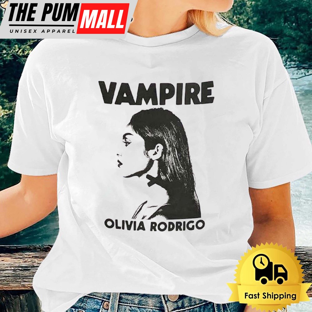 Olivia Rodrigo Vampire Vintage Unisex T-Shirt