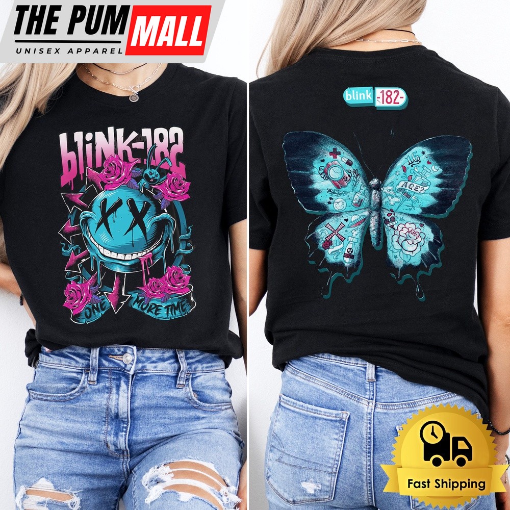 One More Time American Rock Band Blink 182 Unisex T-Shirt