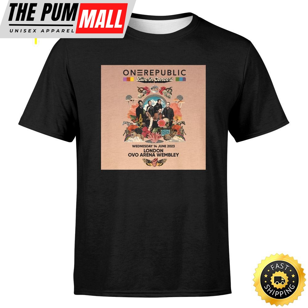 Onerepublic Announce London Wembley Arena Date For Wednesday 14th June T-shirt
