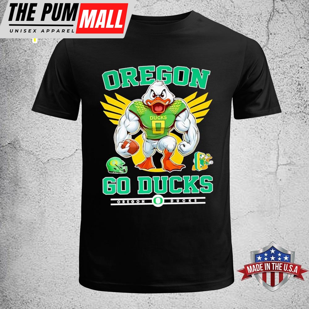 Oregon Ducks go Ducks mascot Scream Unisex T-Shirt
