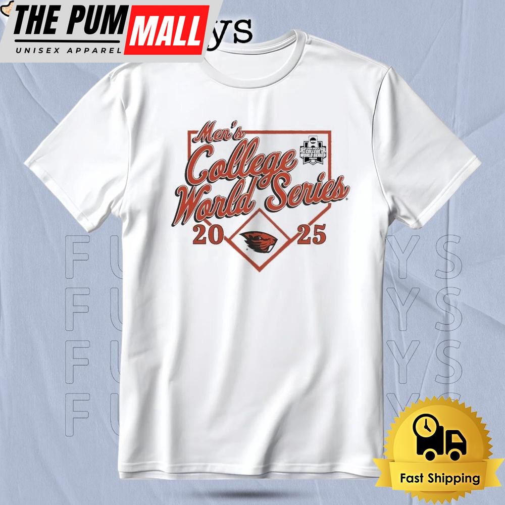 Oregon State Beavers 2025 NCAA Baseball Men’s College World Series Bullpen Ace T Shirt