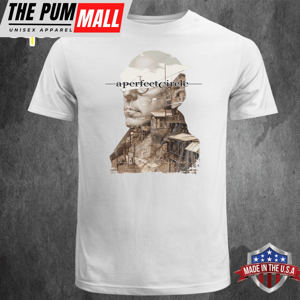 Original A Perfect Circle Talking Stick Resort Amphitheatre, Phoenix, Az April 16, 2025 T-shirt