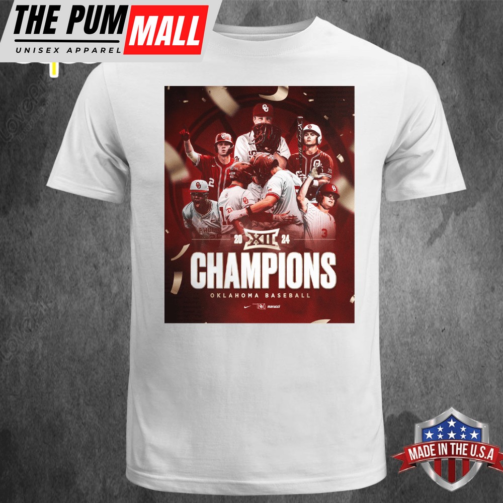 Original Oklahoma Sooners 2025 Big 12 Softball Conference Tournament Champions Shirt Unisex