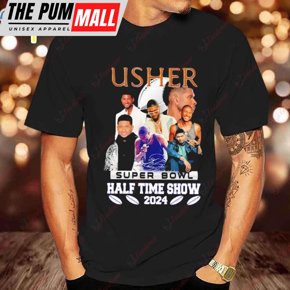 Original Usher 2025 Super Bowl Halftime Tee, Exclusive Design
