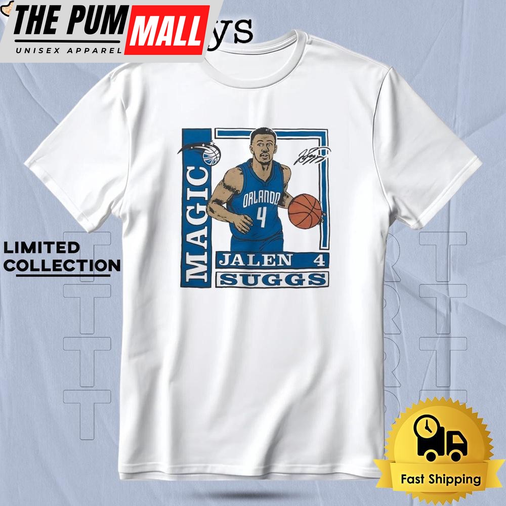 Orlando Magic Jalen Suggs Caricature Signature T Shirt