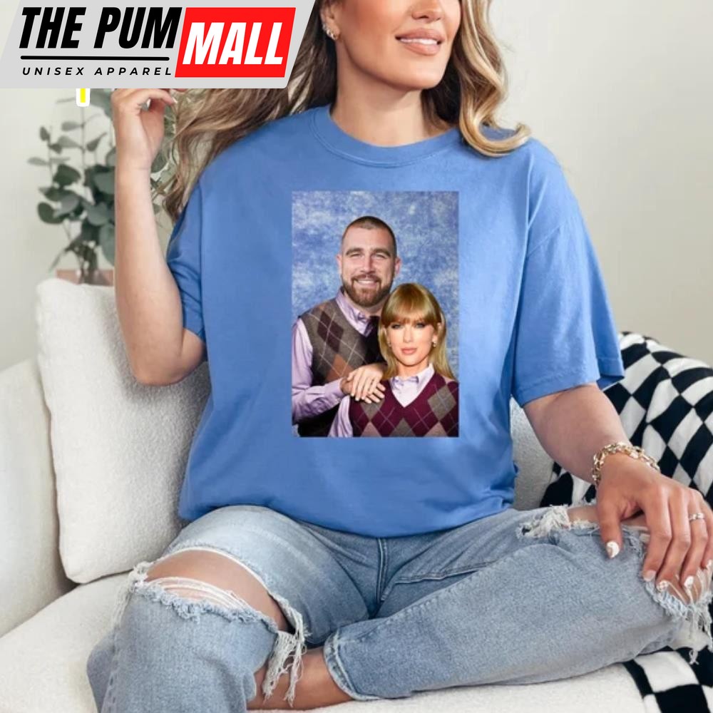 Our Fav Couple – T Swift and T Kelce – Step Brothers – Funny Swiftie Shirt – Mother Of Cats