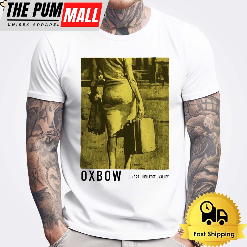 Oxbow Band Live At Hellfest 2024 Poster In Clisson France On Jun 29 2024 Unisex T-Shirt