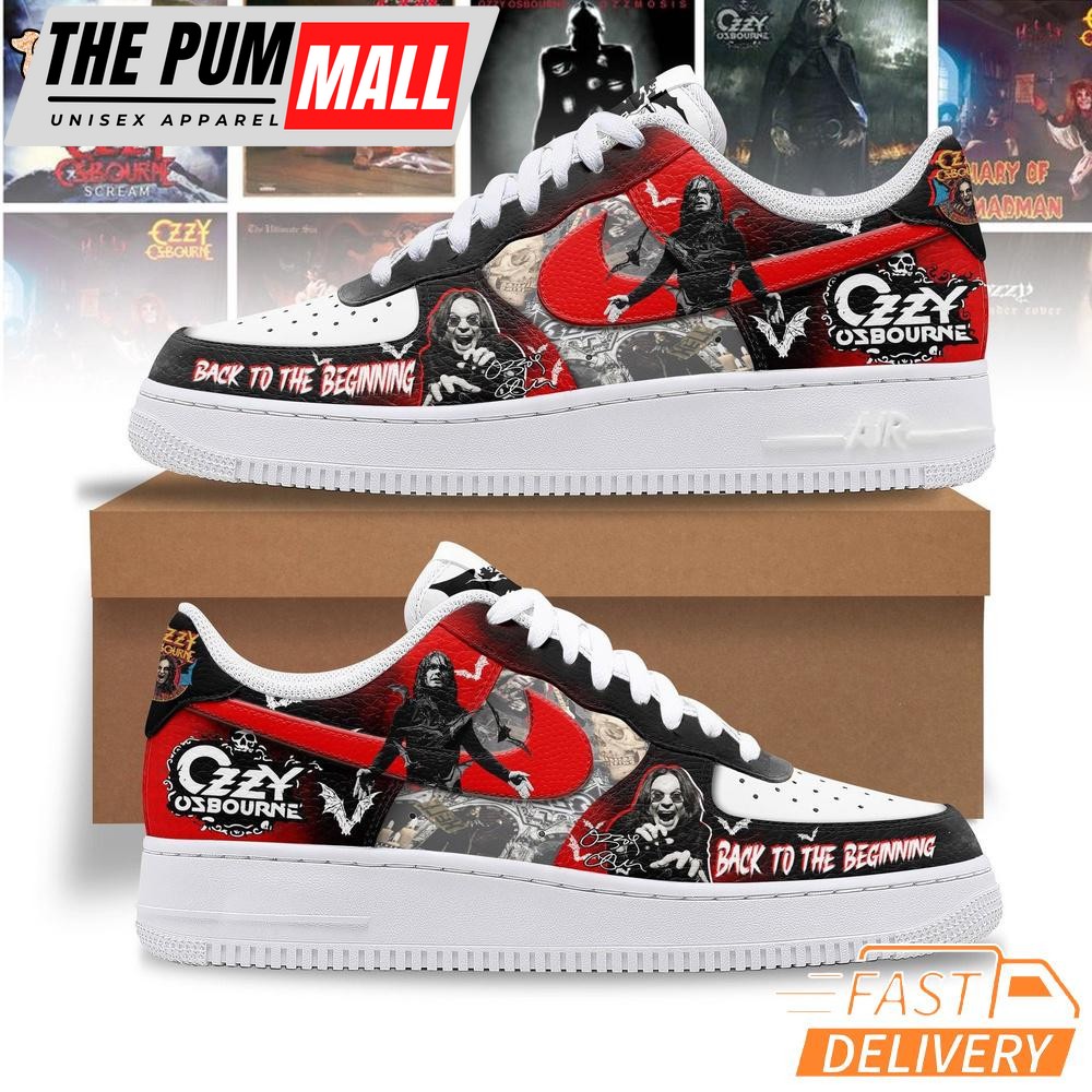 Ozzy Osbourne Back To The Beginning Air Force 1 Shoes Sneaker