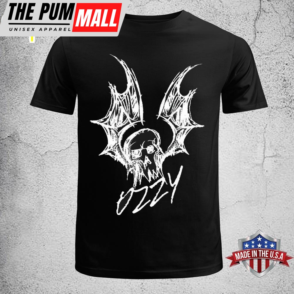 Ozzy Osbourne Bat Sketch Unisex T-Shirt