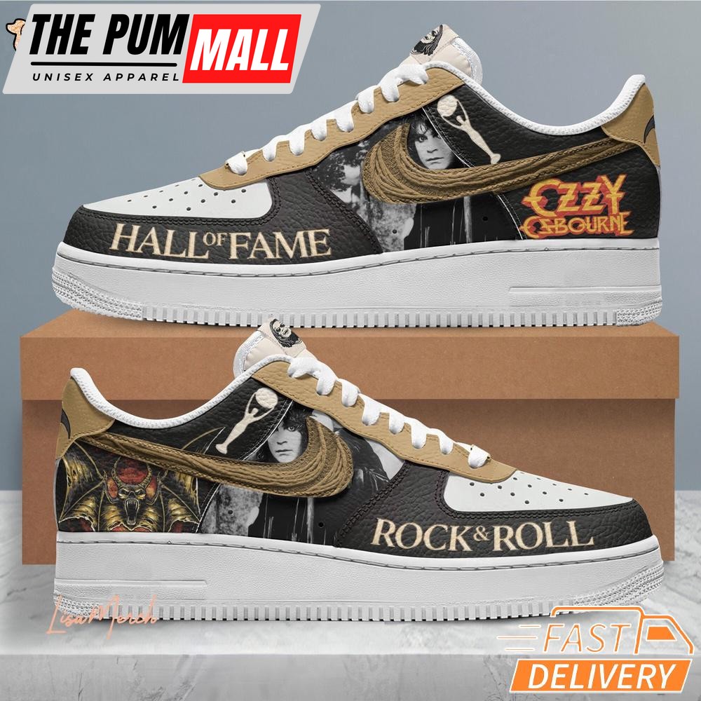 Ozzy Osbourne Hall Of Fame Air Force 1 Shoes Sneaker