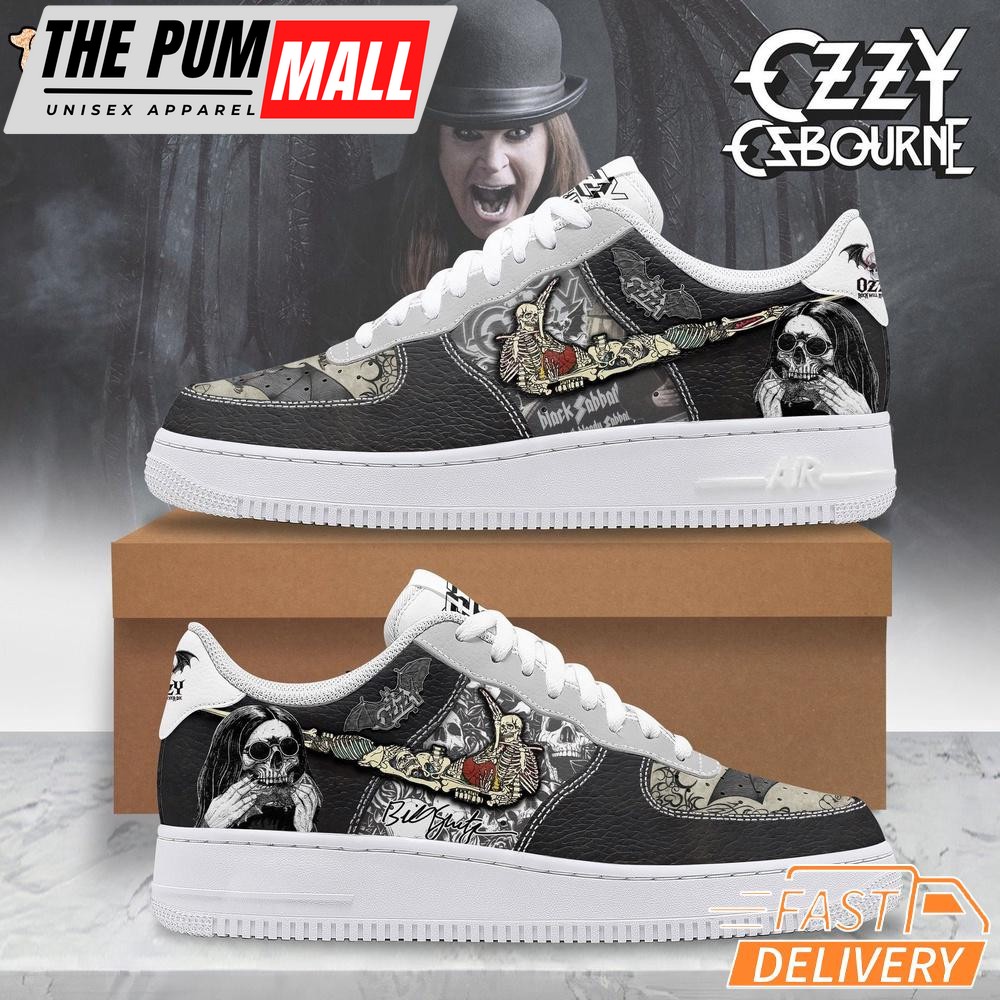 Ozzy Osbourne Signature 2025 Air Force 1 Shoes Sneaker