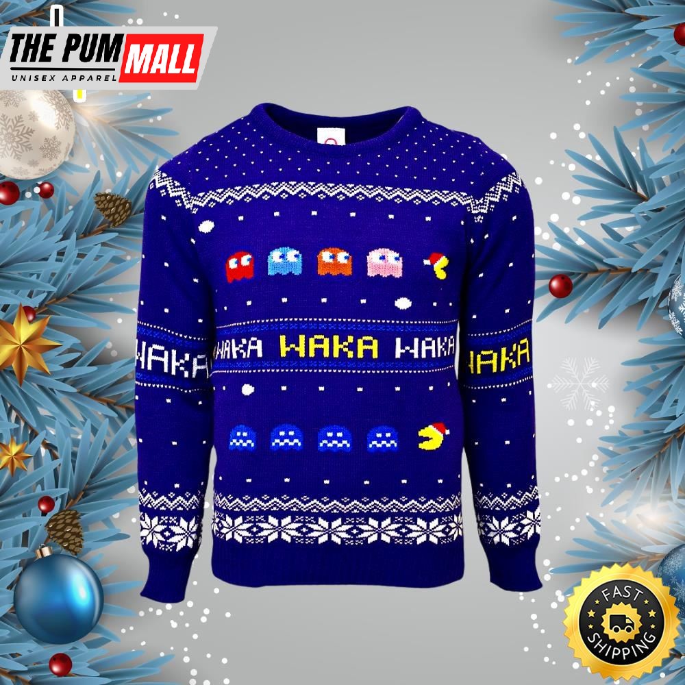 Pac-Man Ugly Christmas Sweater